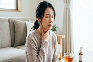 扁桃腺炎による喉の痛み 扁桃腺炎による喉の痛み